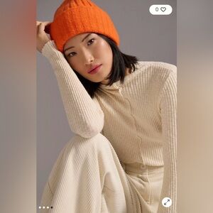 Anthropologie T.La Ribbed Turtleneck Top XXS